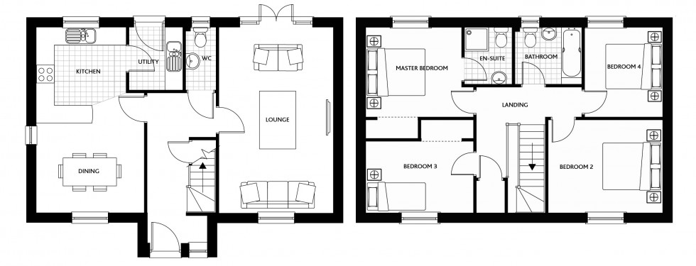 Floorplan for Brecon, Powys