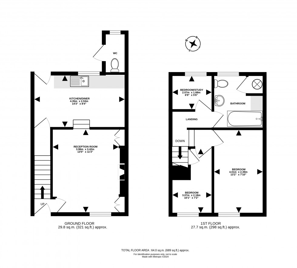 Floorplan for Llangammarch Wells, Powys