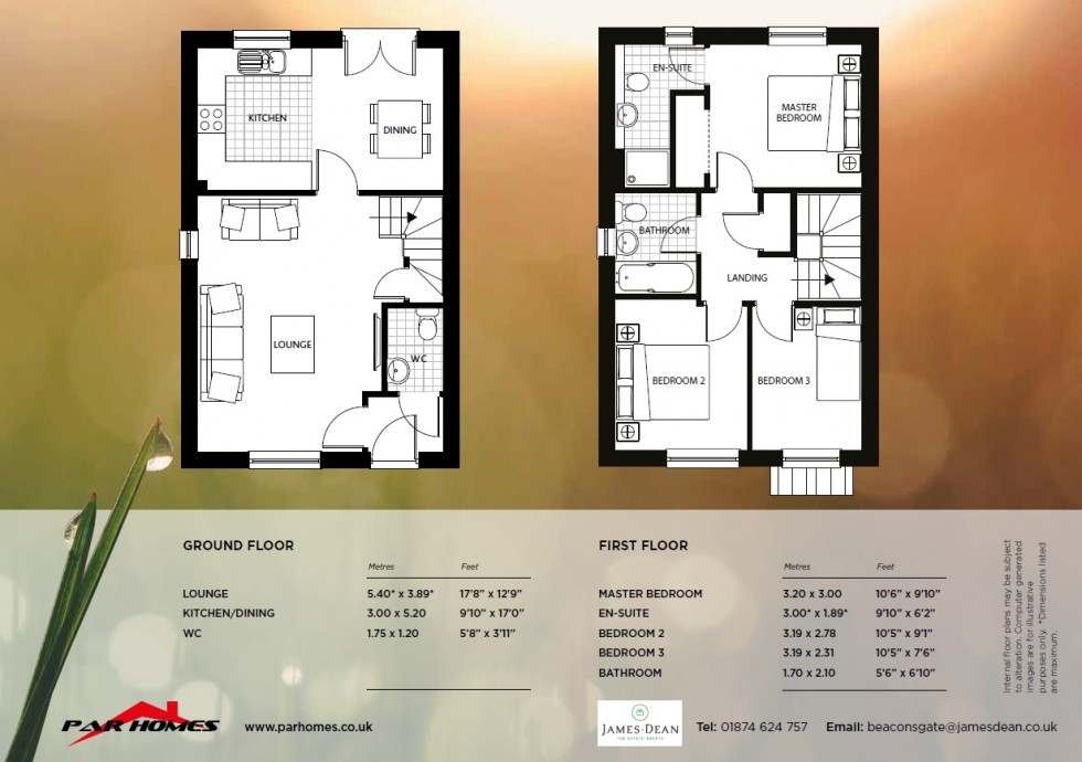 Floorplan for Brecon, Powys