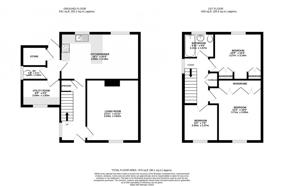 Floorplan for Sennybridge, Brecon, Powys