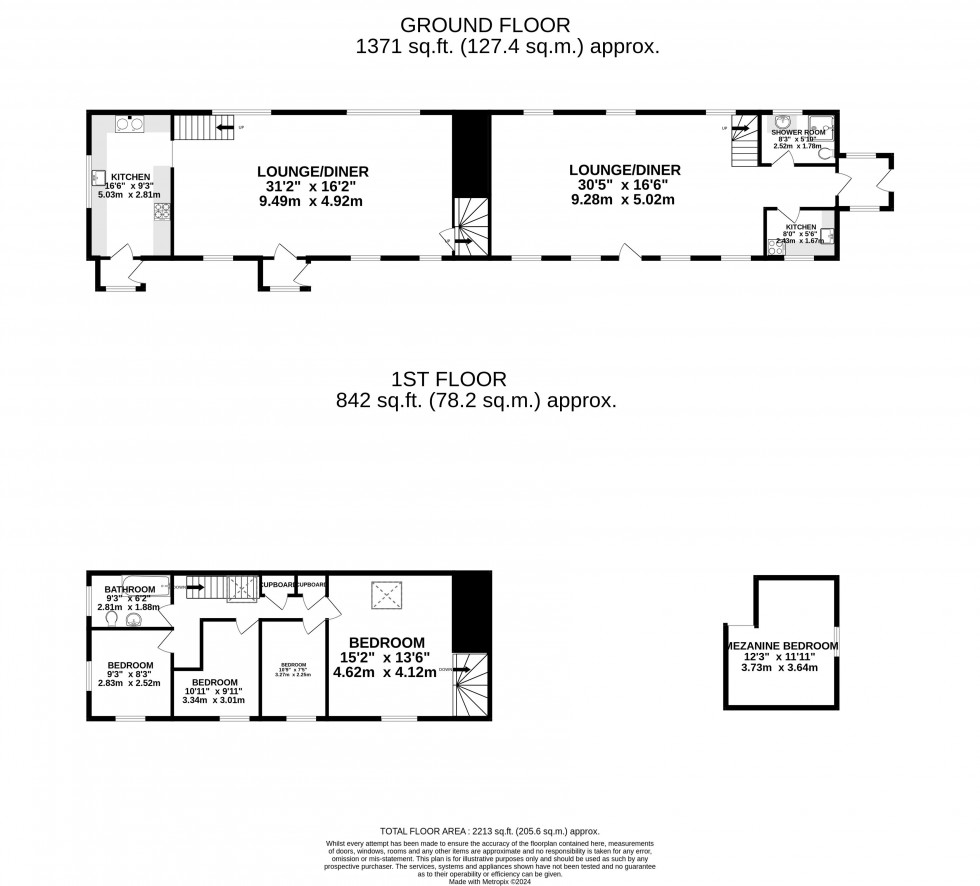 Floorplan for Llandeilo'r Fan, Brecon, Powys