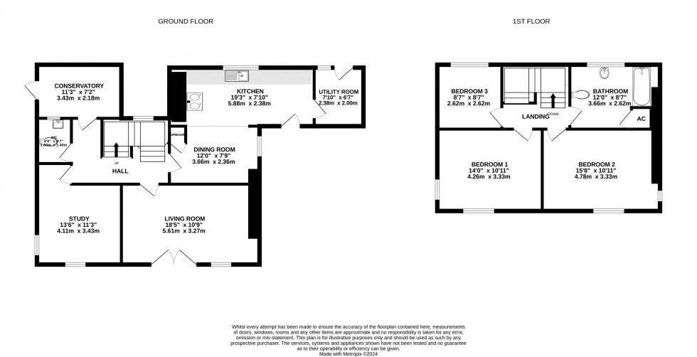 Floorplan for Pwllgloyw, Brecon, Powys