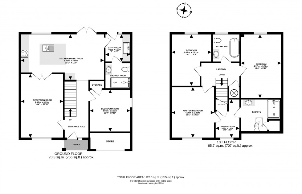 Floorplan for Beulah, Llanwrtyd Wells, Powys