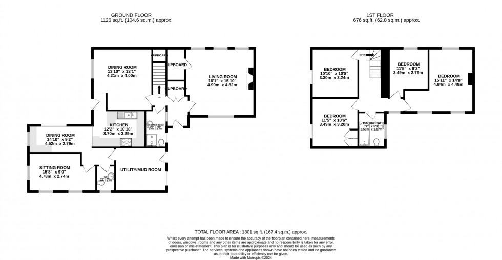 Floorplan for Sennybridge, Brecon, Powys