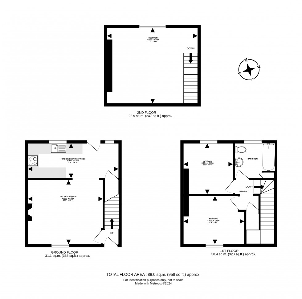 Floorplan for Builth Road, Builth Wells, Powys