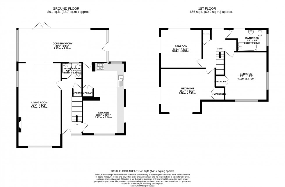 Floorplan for Talgarth, Brecon, Powys