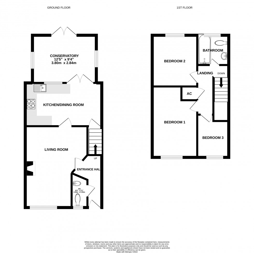 Floorplan for Parc Tarell, Brecon, Powys