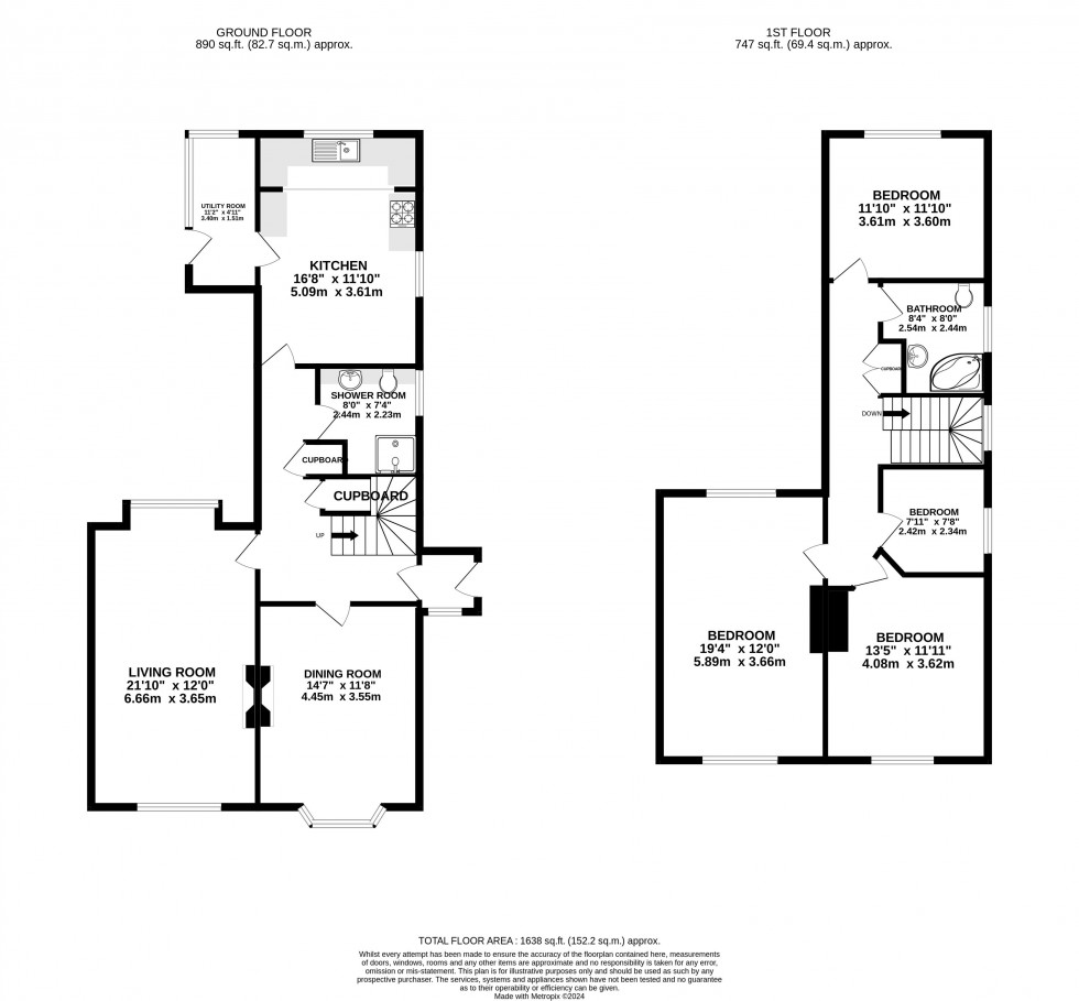 Floorplan for Camden Road, Brecon, Powys