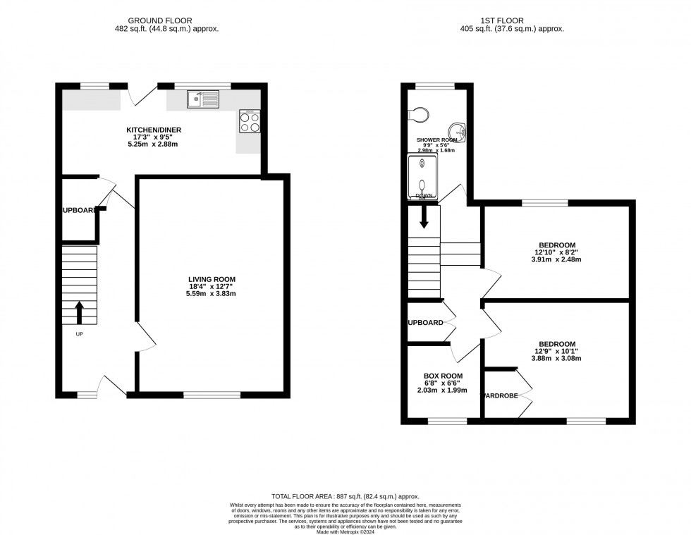 Floorplan for Sennybridge, Brecon, Powys