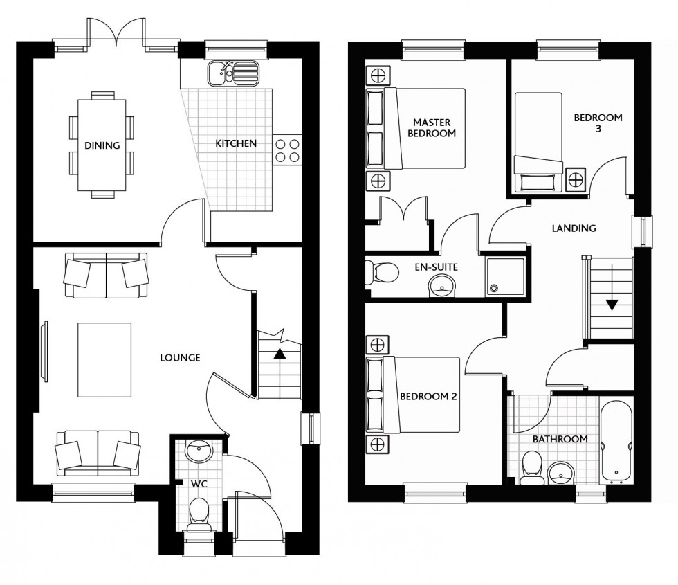 Floorplan for Brecon, Powys