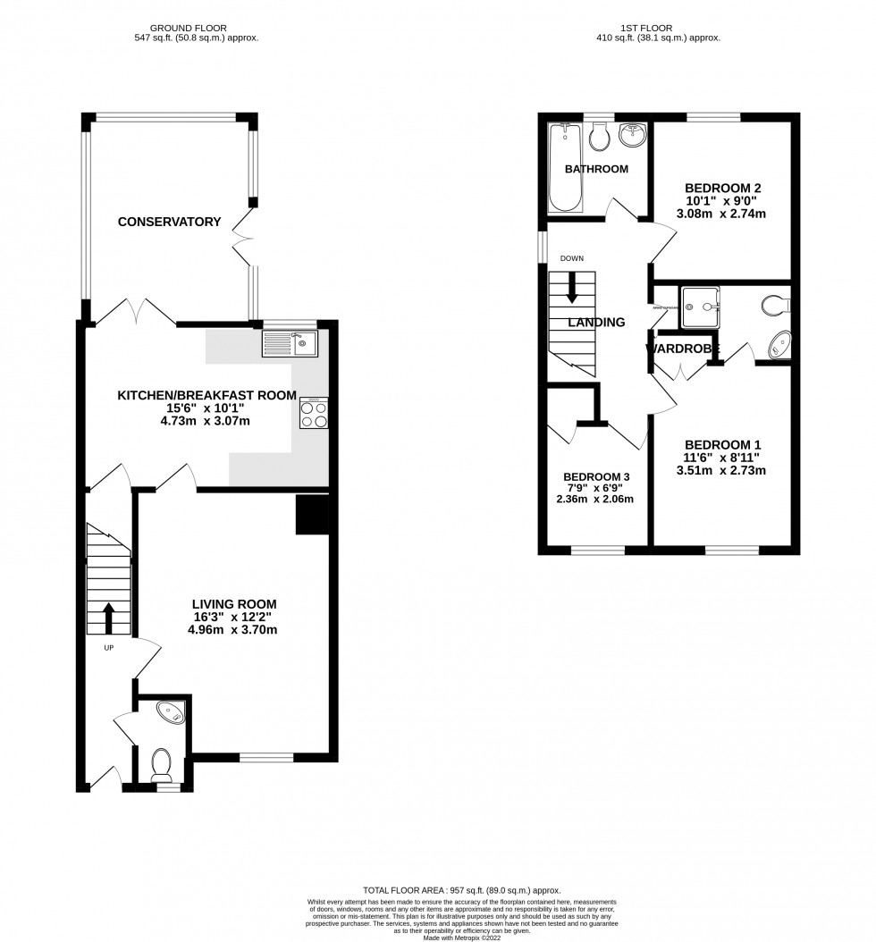 Floorplan for Parc Tarell, Brecon, Powys