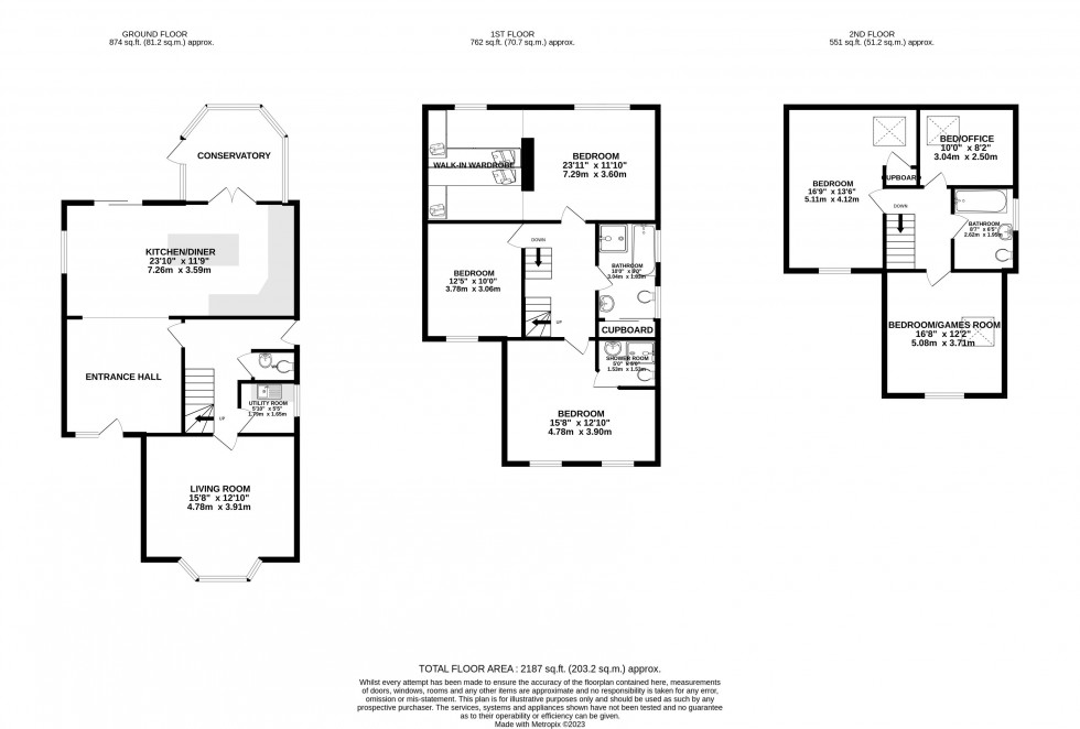 Floorplan for Cerrigcochion Road, Brecon, Powys