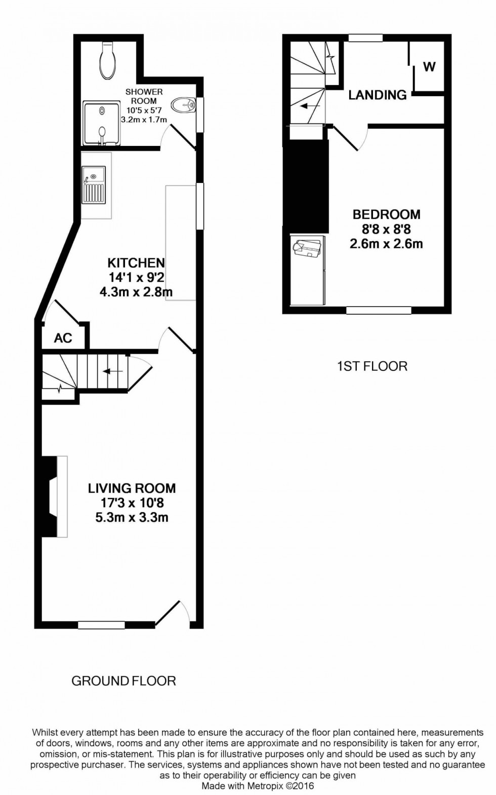 Floorplan for Orchard Street, Brecon, Powys