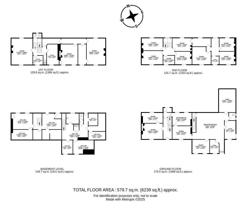 Floorplan for West Street, Builth Wells, Powys