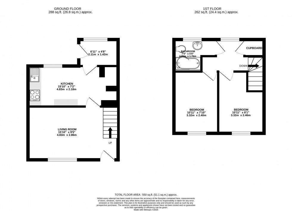 Floorplan for Llechfaen, Brecon, Powys