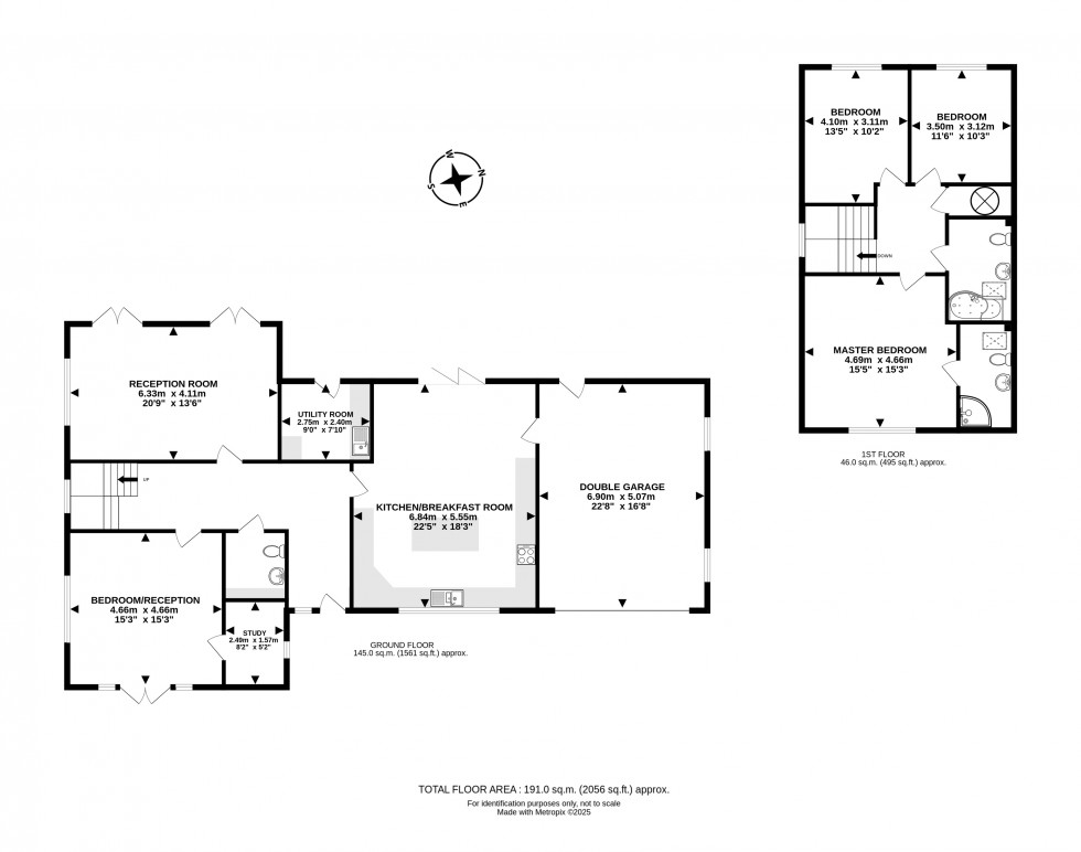 Floorplan for Llandrindod Wells, Powys, Llanwrthwl