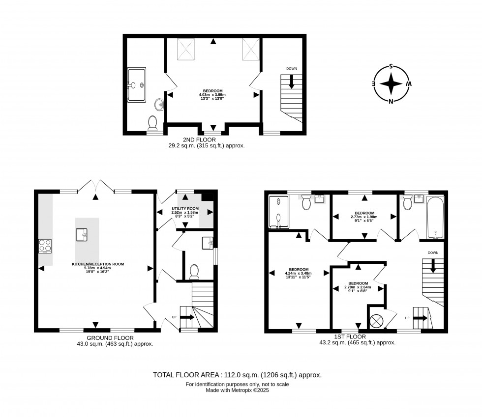 Floorplan for Hay Road, Builth Wells, Powys