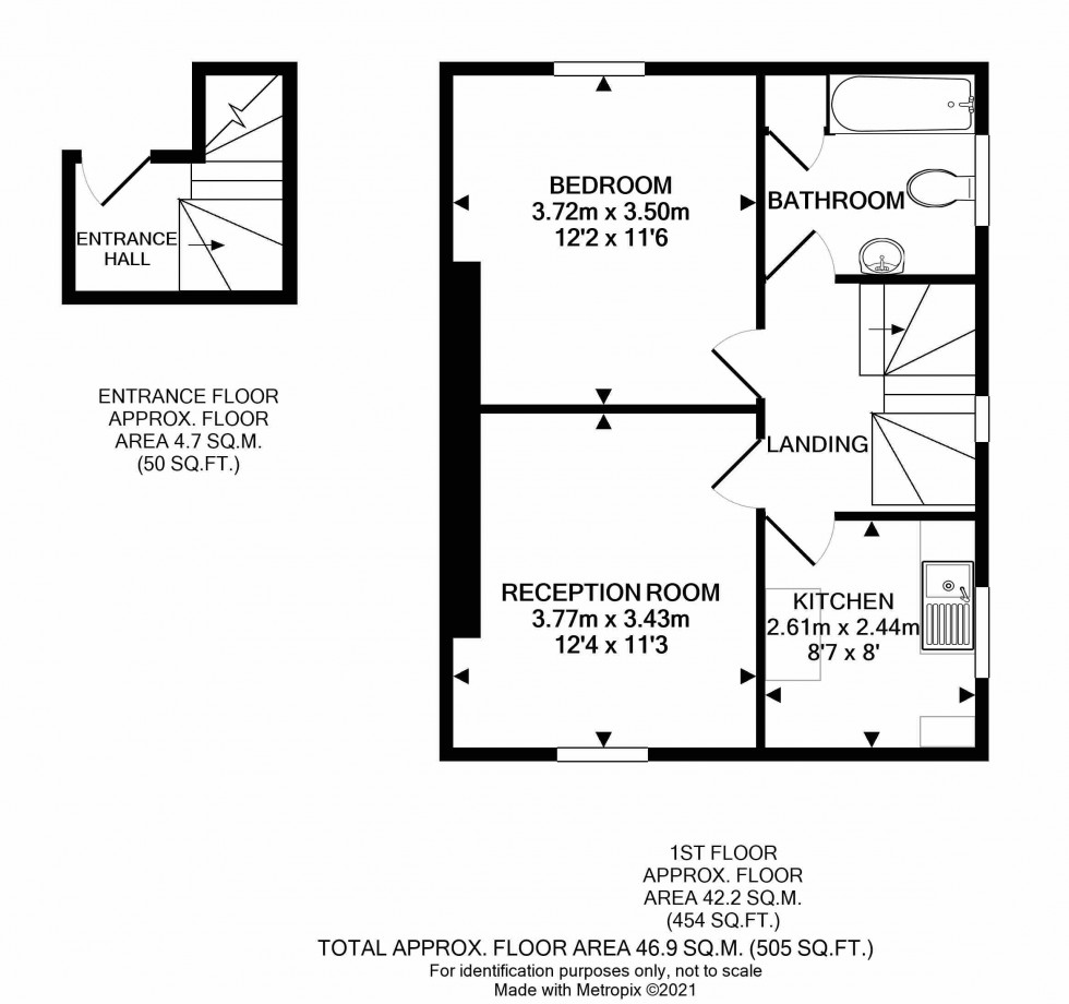 Floorplan for Broadway, Builth Wells, Powys